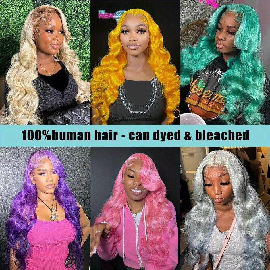 Blonde | Body Wave | Luxury HD Lace Wig | Wigs Brazilian | Human Hair | Lace Area: 13X4 | Density: 250% - Womenesyé