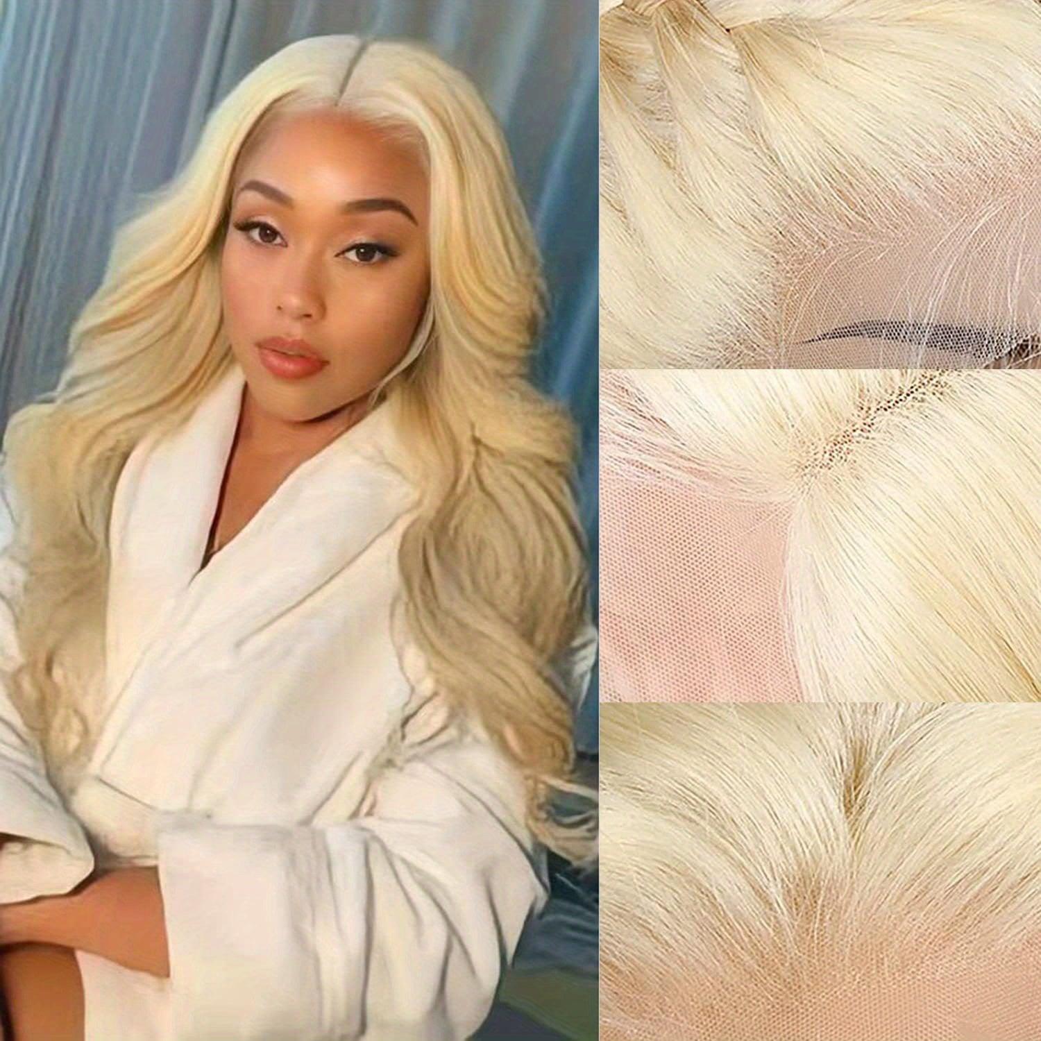 Blonde | Body Wave | Luxury Lace Front Wigs  | Human Hair|  Lace Area: 13*4 | Density: 250% - Womenesyé