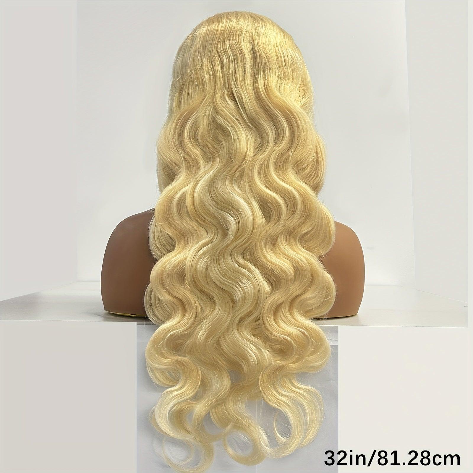 Blonde | Body Wave | Luxury Lace Front Wigs  | Human Hair|  Lace Area: 13*4 | Density: 250% - Womenesyé