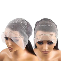 Black | Water Wave | HD Lace Front Wig | Human Hair | Lace Area: 13X4 | Density: 150% - Womenesyé