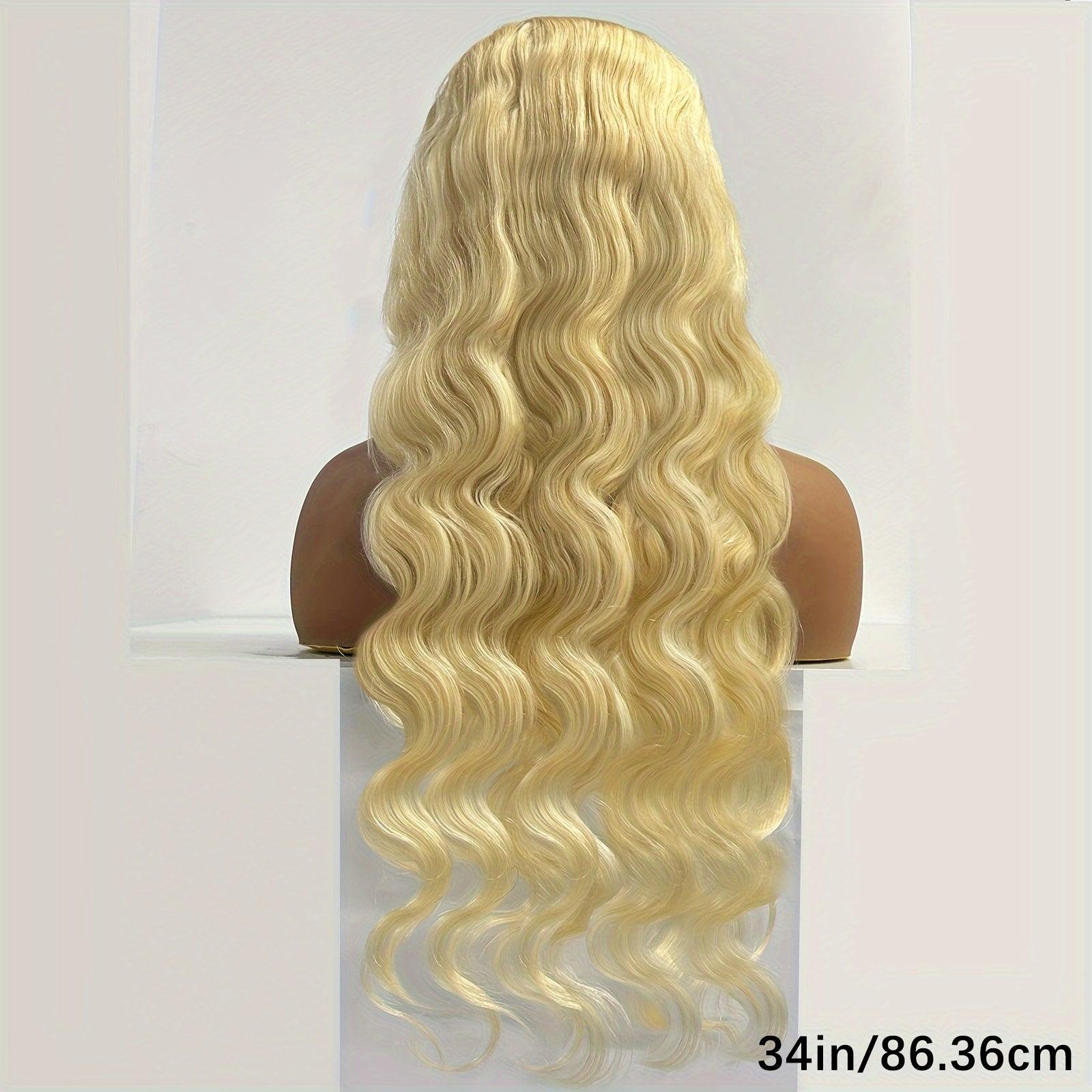 Blonde | Body Wave | Luxury Lace Front Wigs  | Human Hair|  Lace Area: 13*4 | Density: 250% - Womenesyé