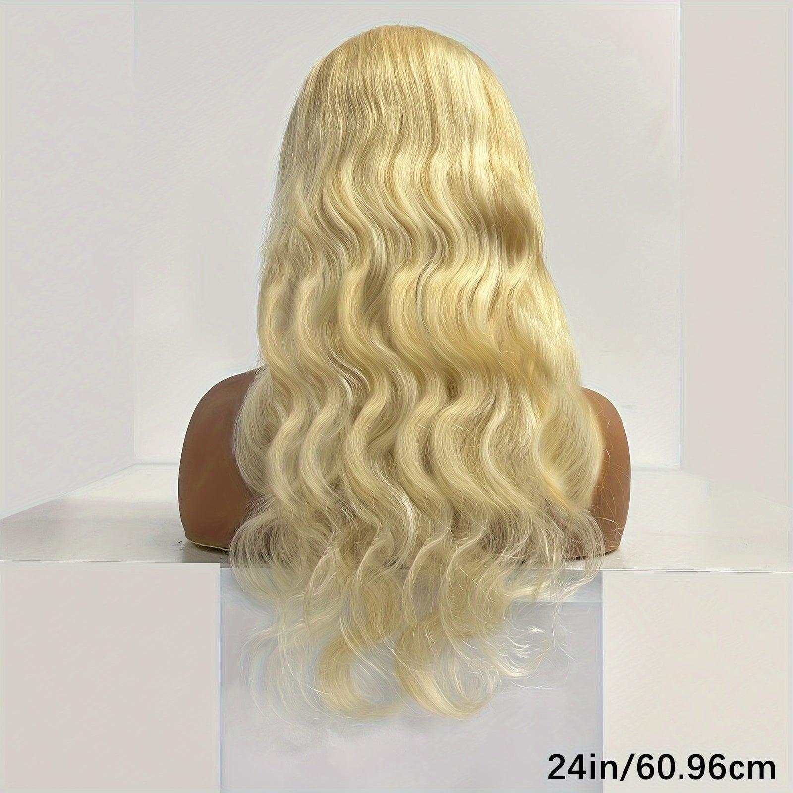 Blonde | Body Wave | Luxury Lace Front Wigs  | Human Hair|  Lace Area: 13*4 | Density: 250% - Womenesyé