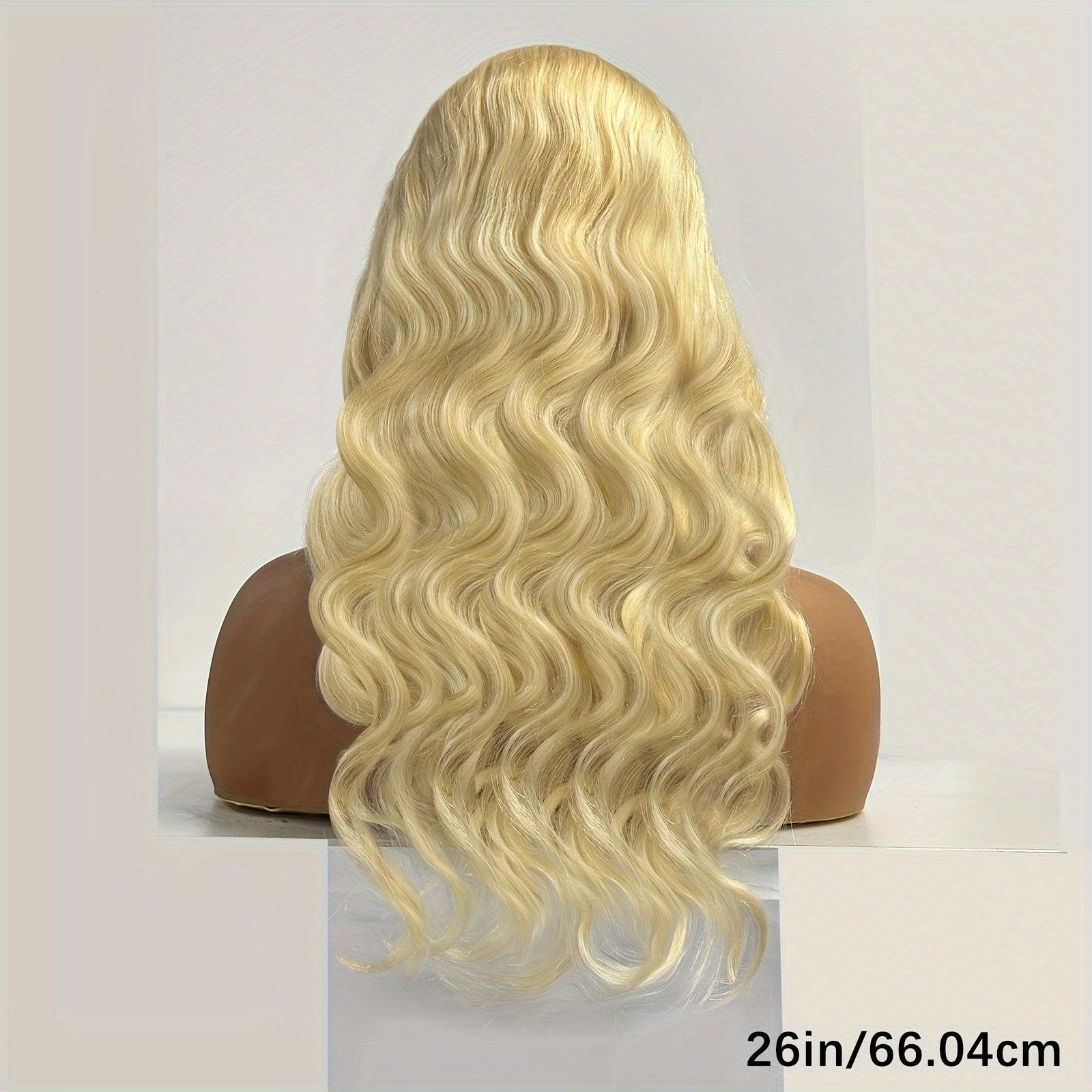 Blonde | Body Wave | Luxury Lace Front Wigs  | Human Hair|  Lace Area: 13*4 | Density: 250% - Womenesyé