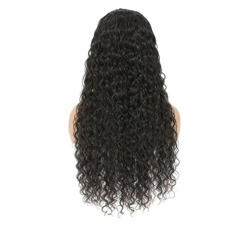 Black | Curly | HD Lace Front Wig | Human Hair | Lace Area: 13X4 | Density: 150% - Womenesyé